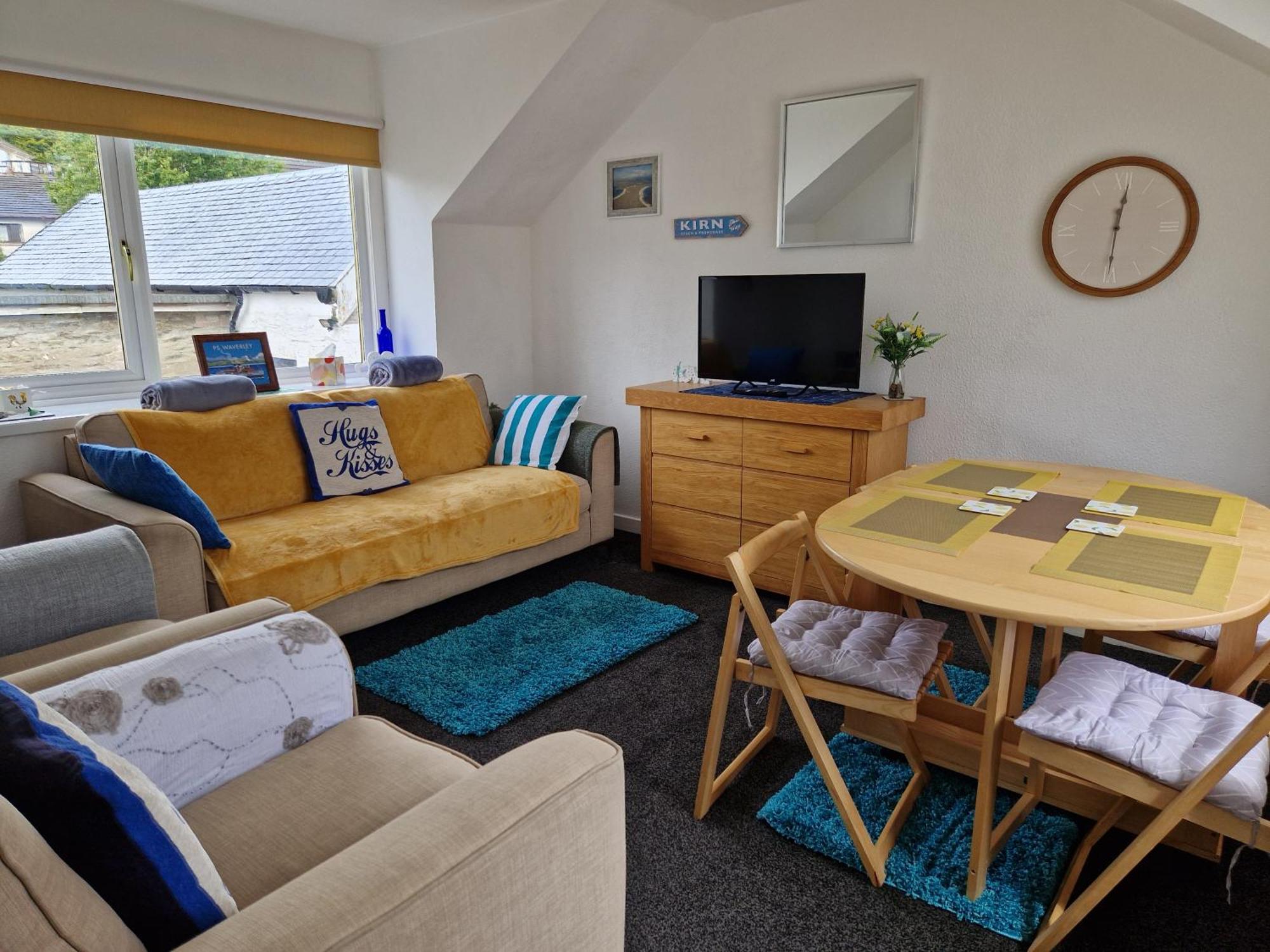 Coorie Braw Cottage Kirn Bagian luar foto